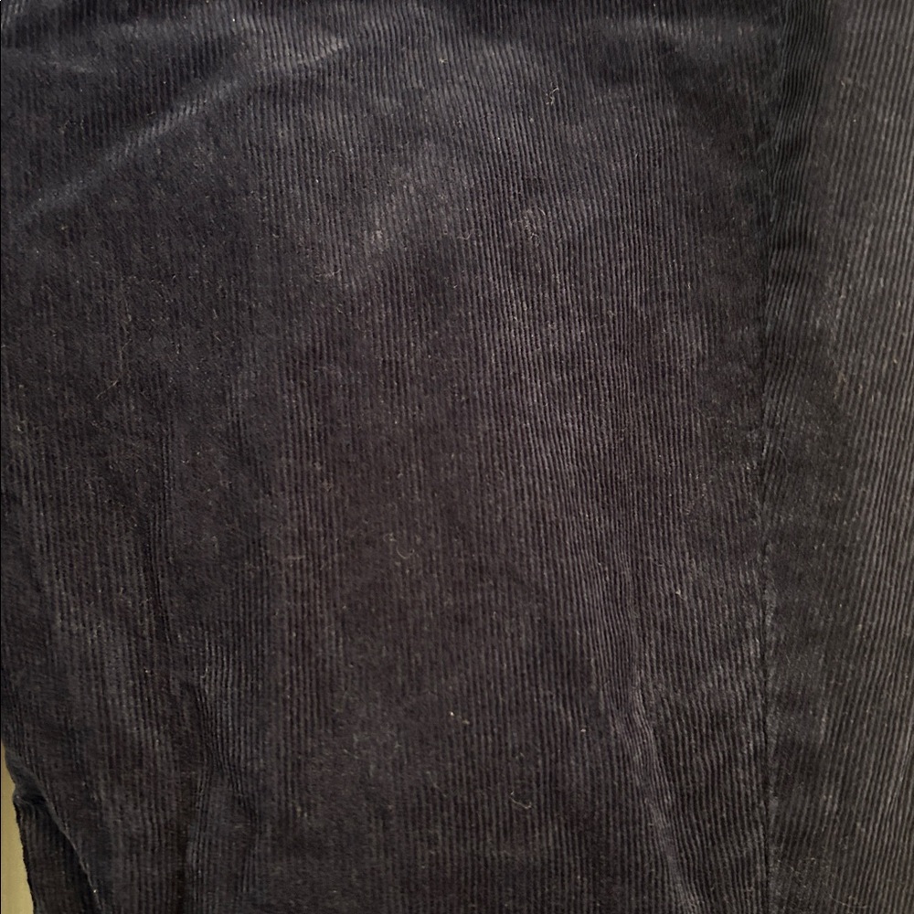 Talbots Navy Corduroy Trousers - Picture 2 of 7